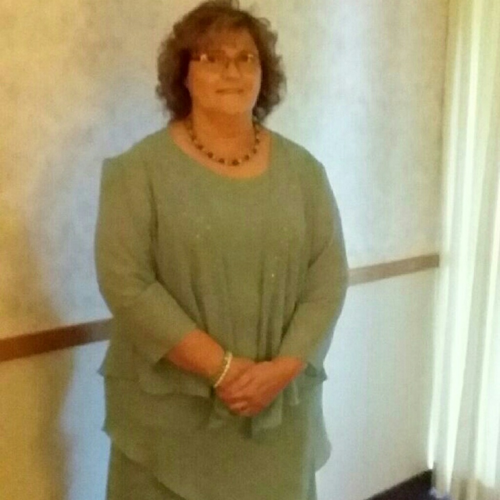 Grandmother's dress worn to granddaughter 's weddi